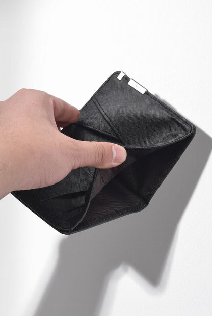 AuraFold wallet with cards inserted