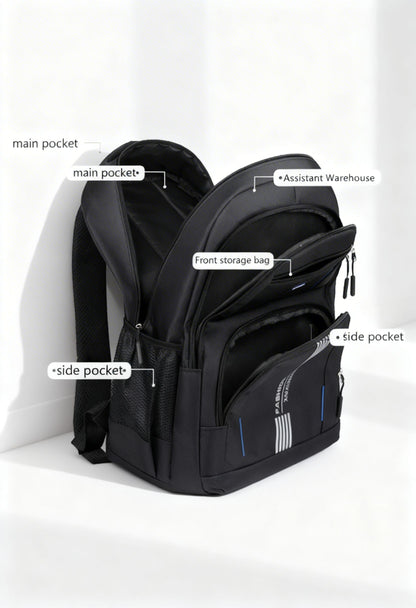 Backpack VersaPack — Waterproof Multi-Pocket for Work & Travel