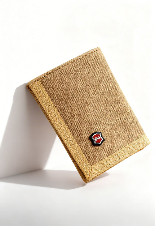 High-Quality Canvas Trifold Wallet for Men – Strong, Durable & Organized for Daily Essentials