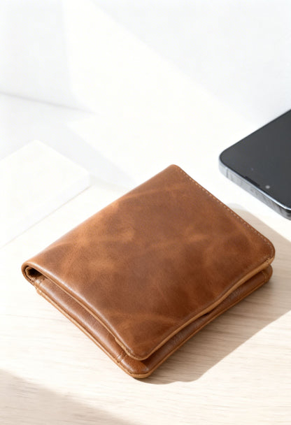 Wallet ZipCore Leather
