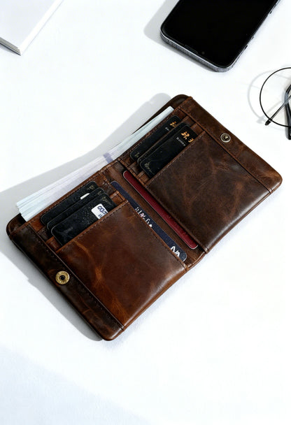 Wallet ZipCore Leather