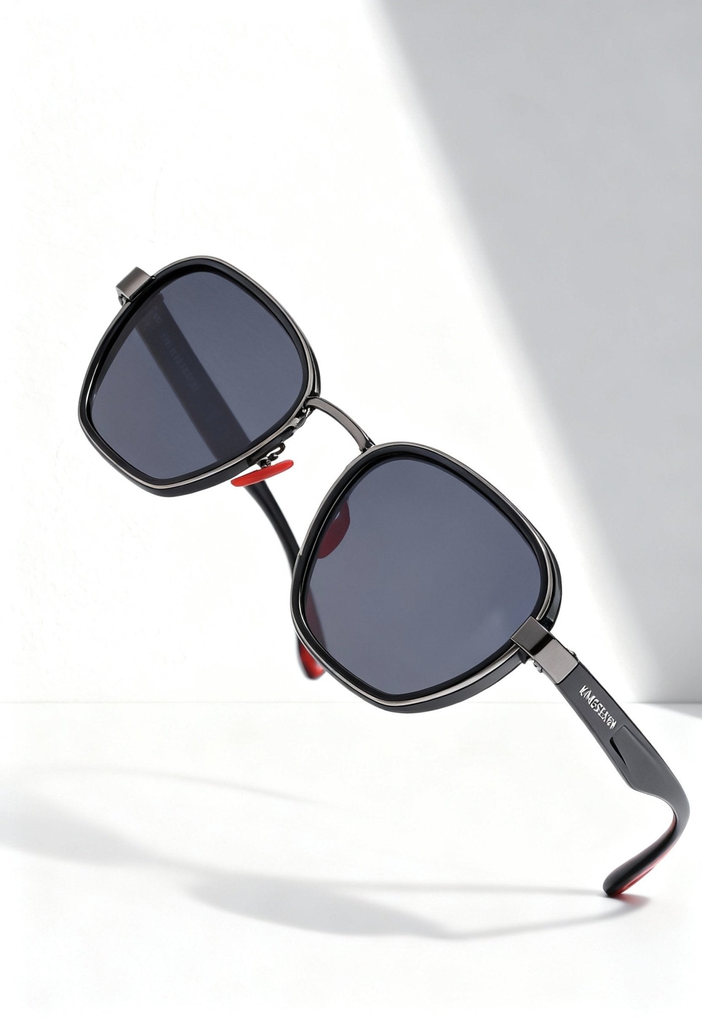 KINGSEVEN Men's Fashion Round Frame Glasses - Menloft