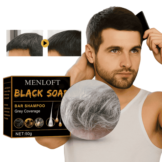 Luxurious Polygonum Hair Darkening Shampoo Bar - Menloft