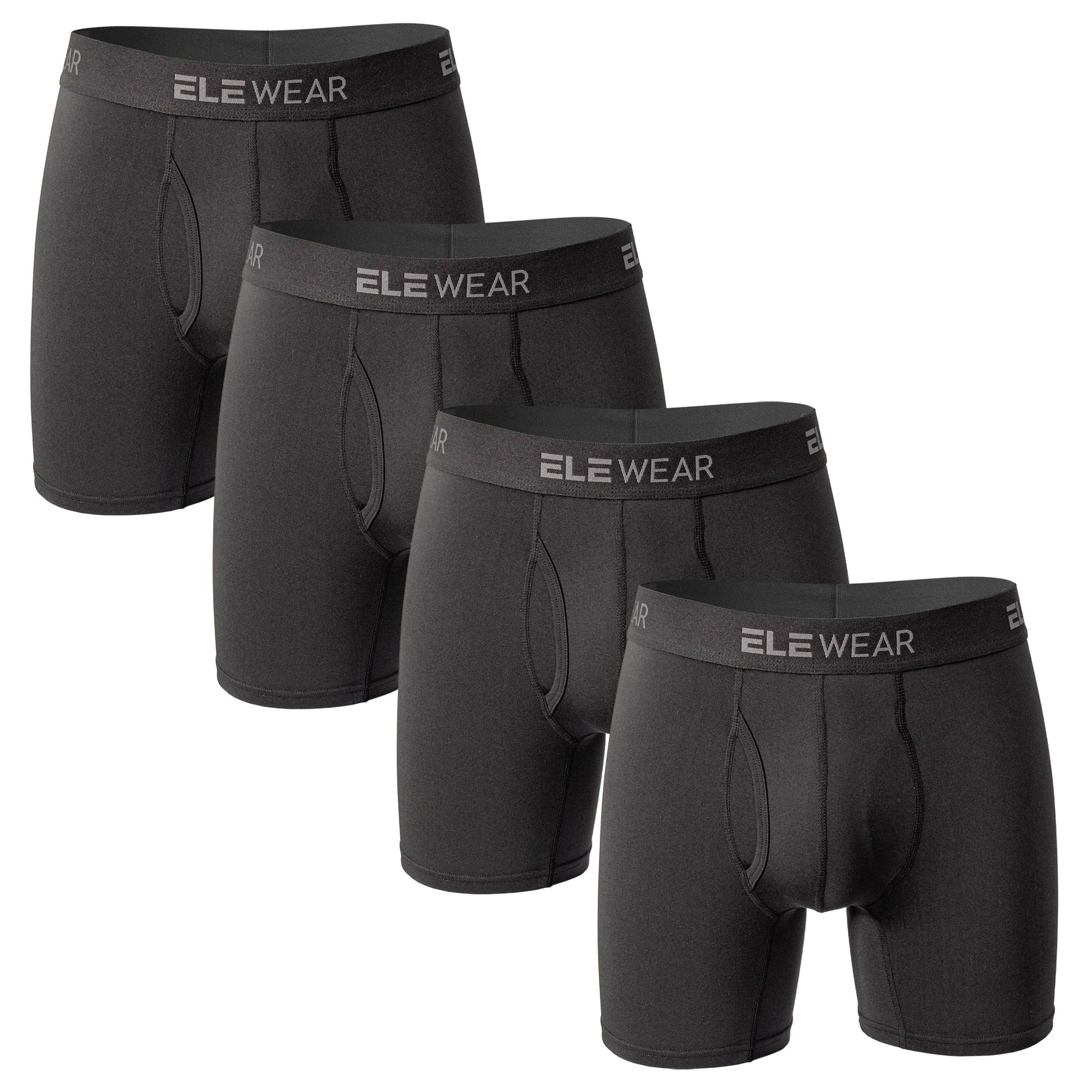 Luxury Comfort Men's Boxers - 4 Pack Breathable Elegance - MENLOFT LLC