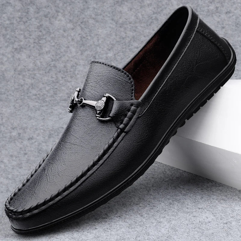 Luxury Leather Loafers - Elevate Your Style - MENLOFT LLC