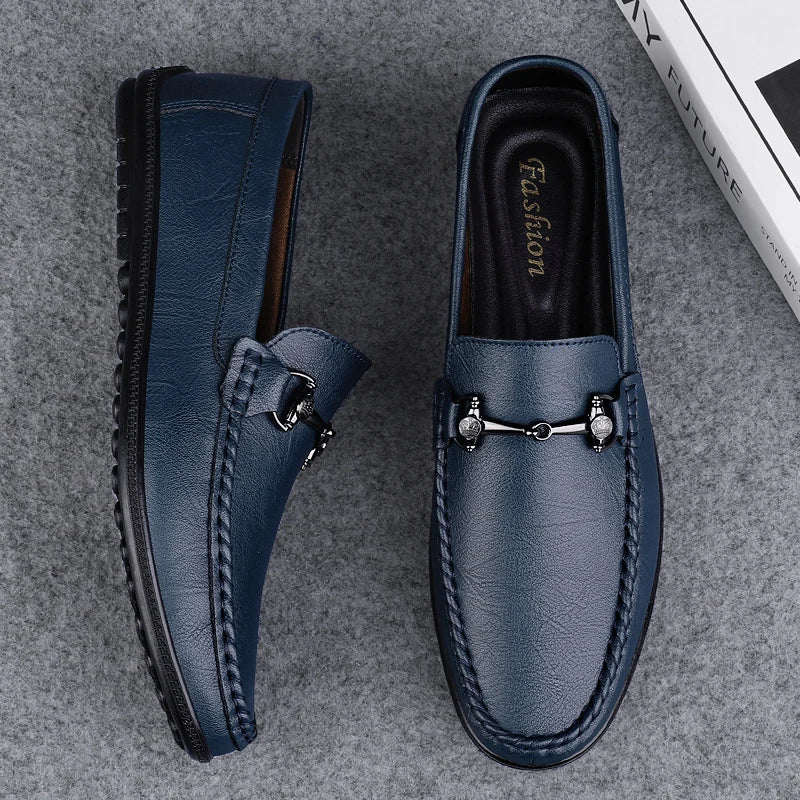 Luxury Leather Loafers - Elevate Your Style - MENLOFT LLC