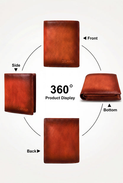 VintageHide Leather Wallet