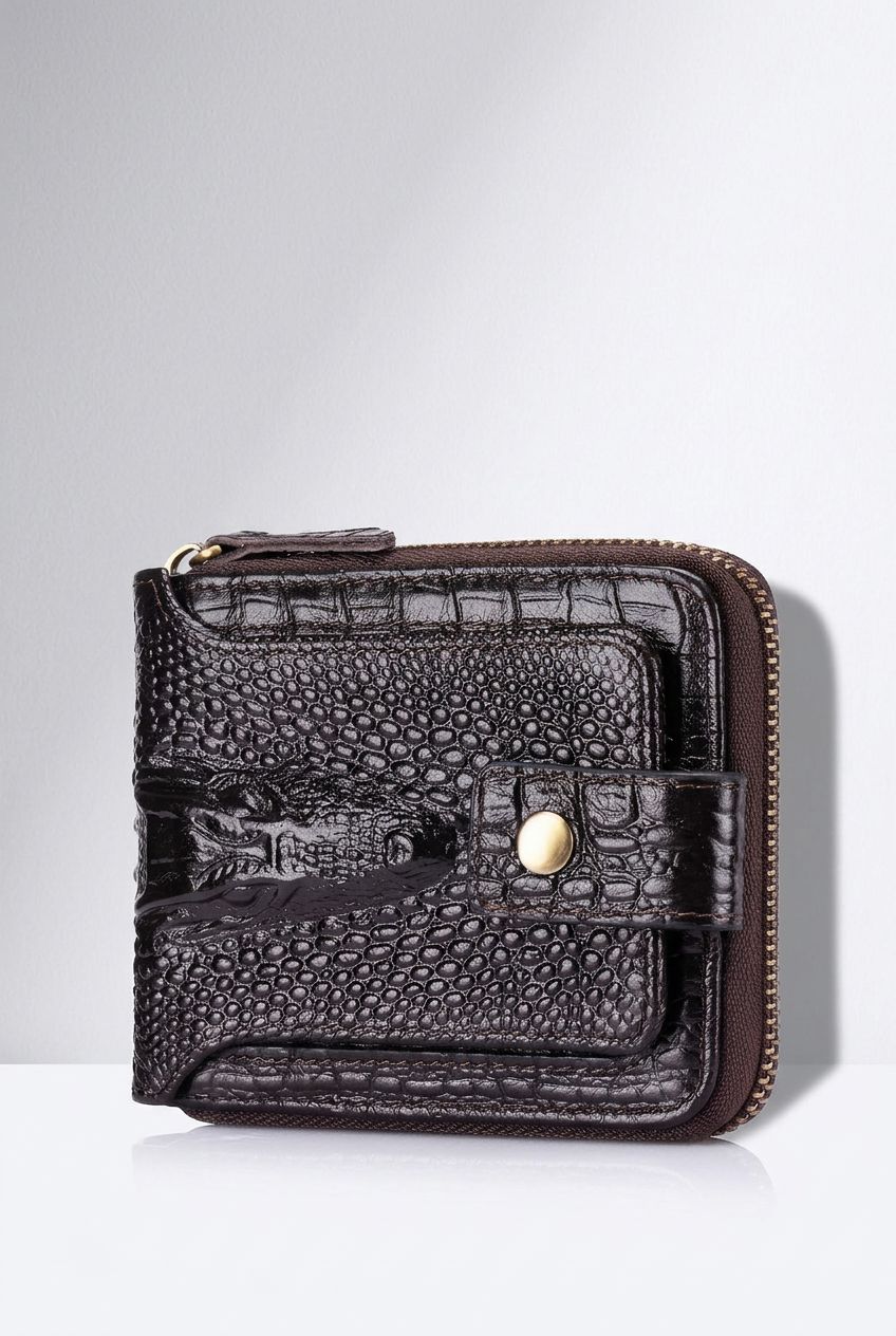 STEELLION Men's Wallet — Perfect Gift for Dad, Husband, Boyfriend