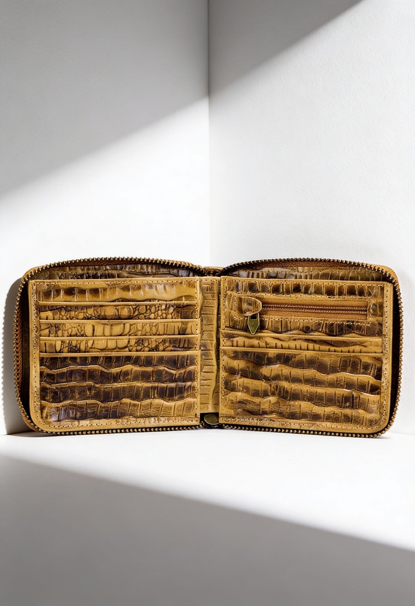 STEELLION Leather Wallet — Everyday Carry with RFID Protection
