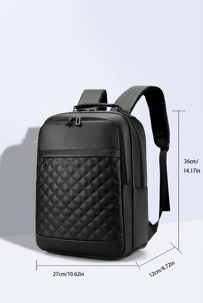 Unisex Casual Backpack Interior — Large Capacity Multi-Pocket Storage