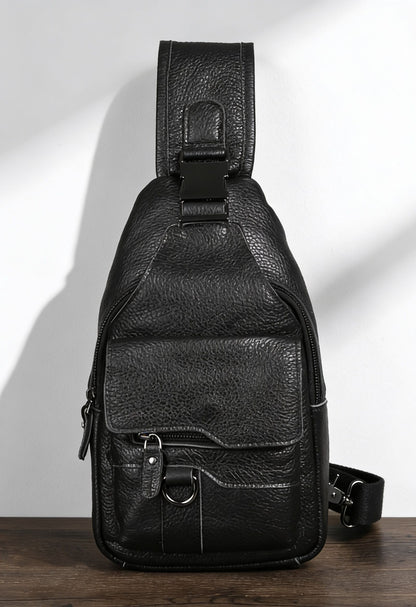 Sling Bag Side View — Slim Profile & Comfortable Fit