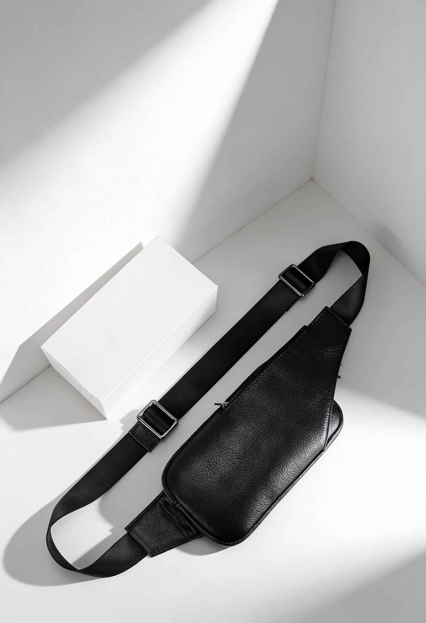 Leather Crossbody Bag Back Pocket — Secure & Easy Access