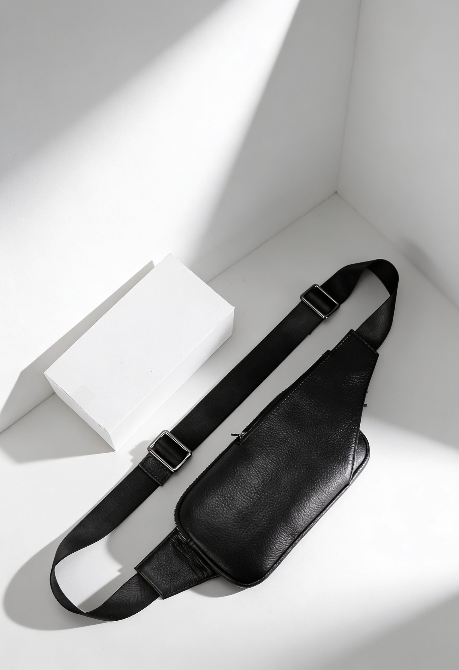 Leather Crossbody Bag Back Pocket — Secure & Easy Access