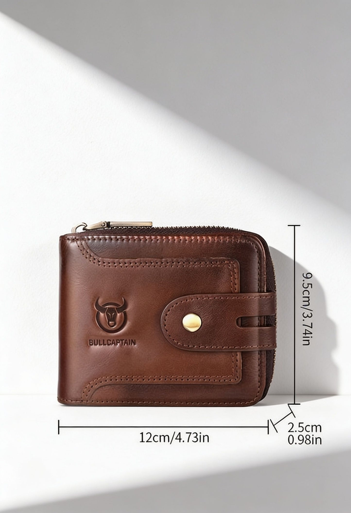 Vintage Leather Wallet for Men — Everyday Carry Essential