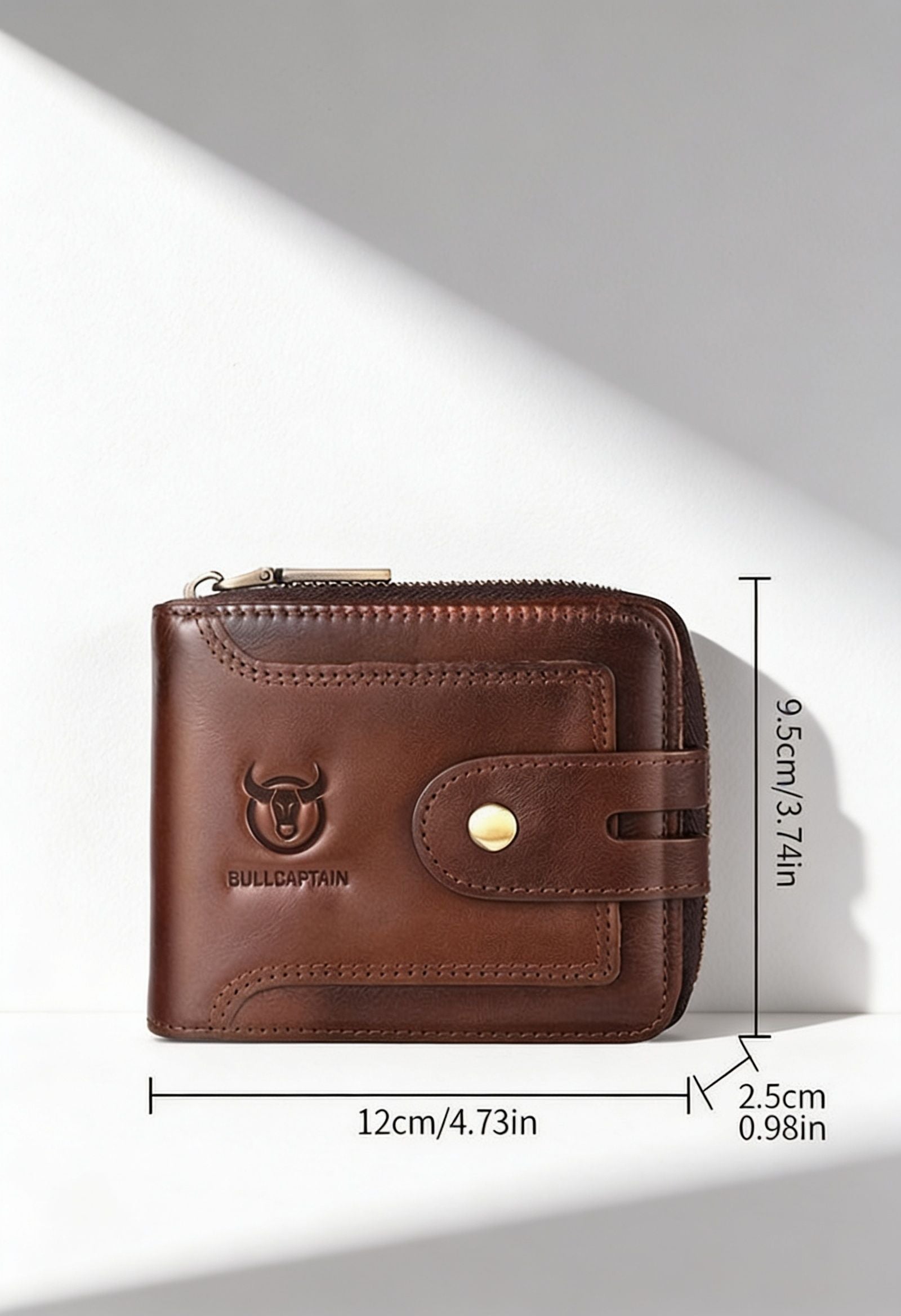 Vintage Leather Wallet for Men — Everyday Carry Essential