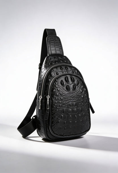 SCHLATUM Men's Crossbody Bag — Adjustable Strap & Compact Design