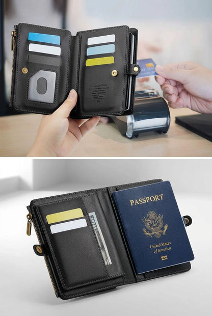PassportVault Travel Wallet