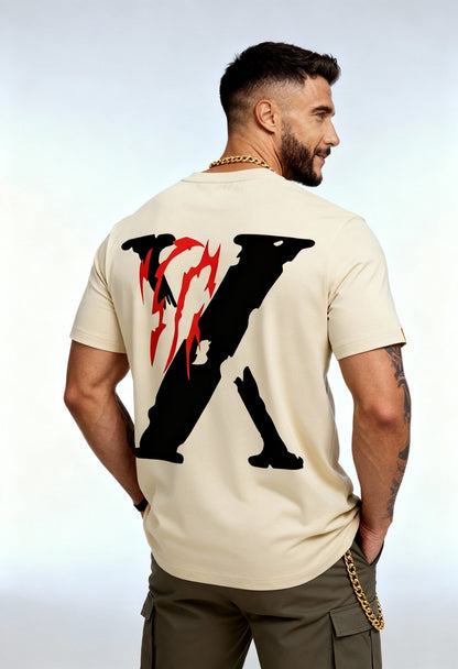 men’s graphic tee print close-up Menloft