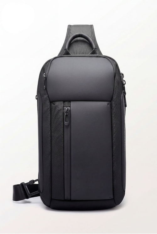 Crossbody UrbanVault Waterproof – Menloft Premium men's bag | RFID Blocking | Genuine Leather