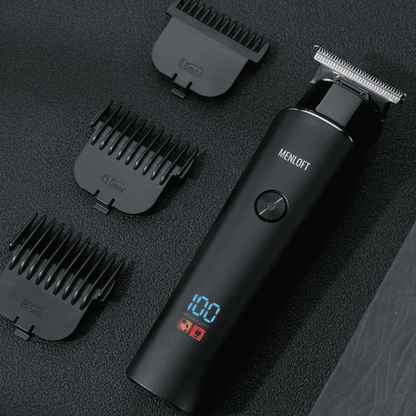MENLOFT Elite Cordless Hair Trimmer with LED Display Unlimited offer - Menloft