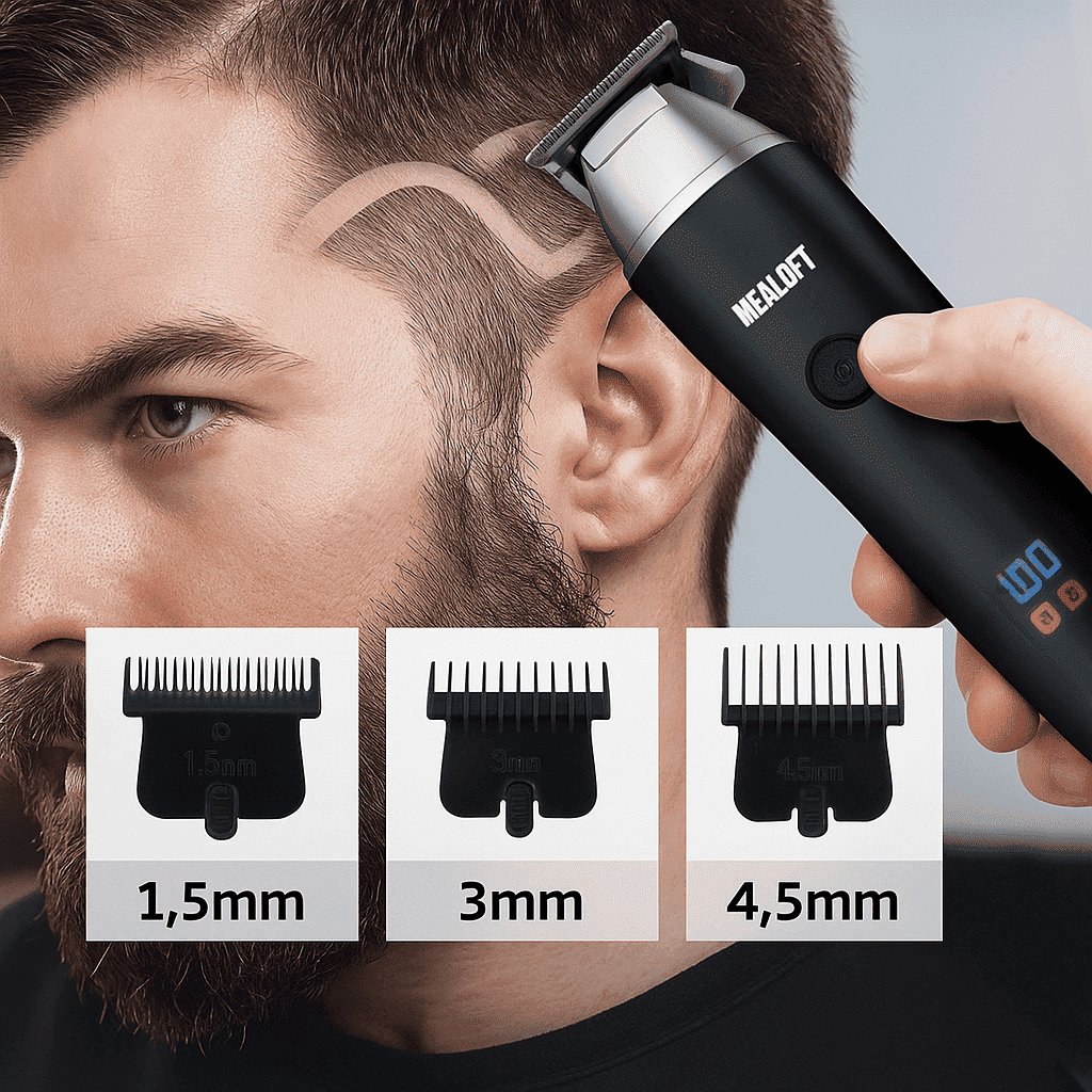 MENLOFT Elite Cordless Hair Trimmer with LED Display Unlimited offer - Menloft