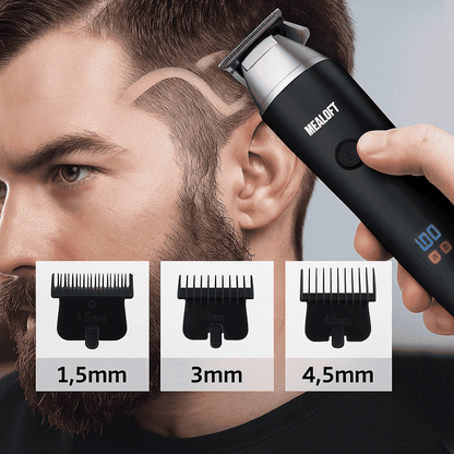 MENLOFT Elite Cordless Hair Trimmer with LED Display Unlimited offer - Menloft