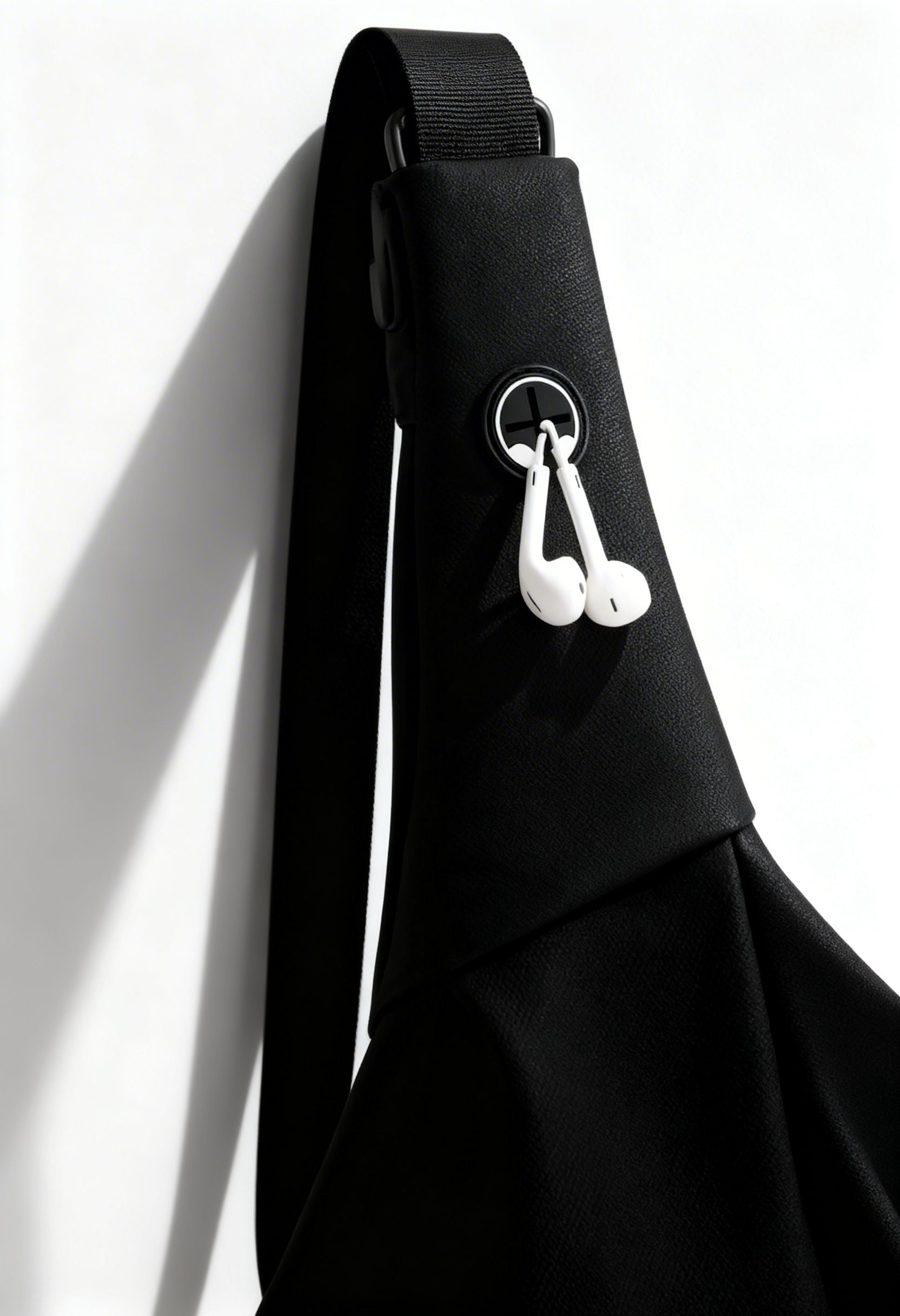 Interior view of the Anti-Theft Mini Travel Bag, showing organized compartments.