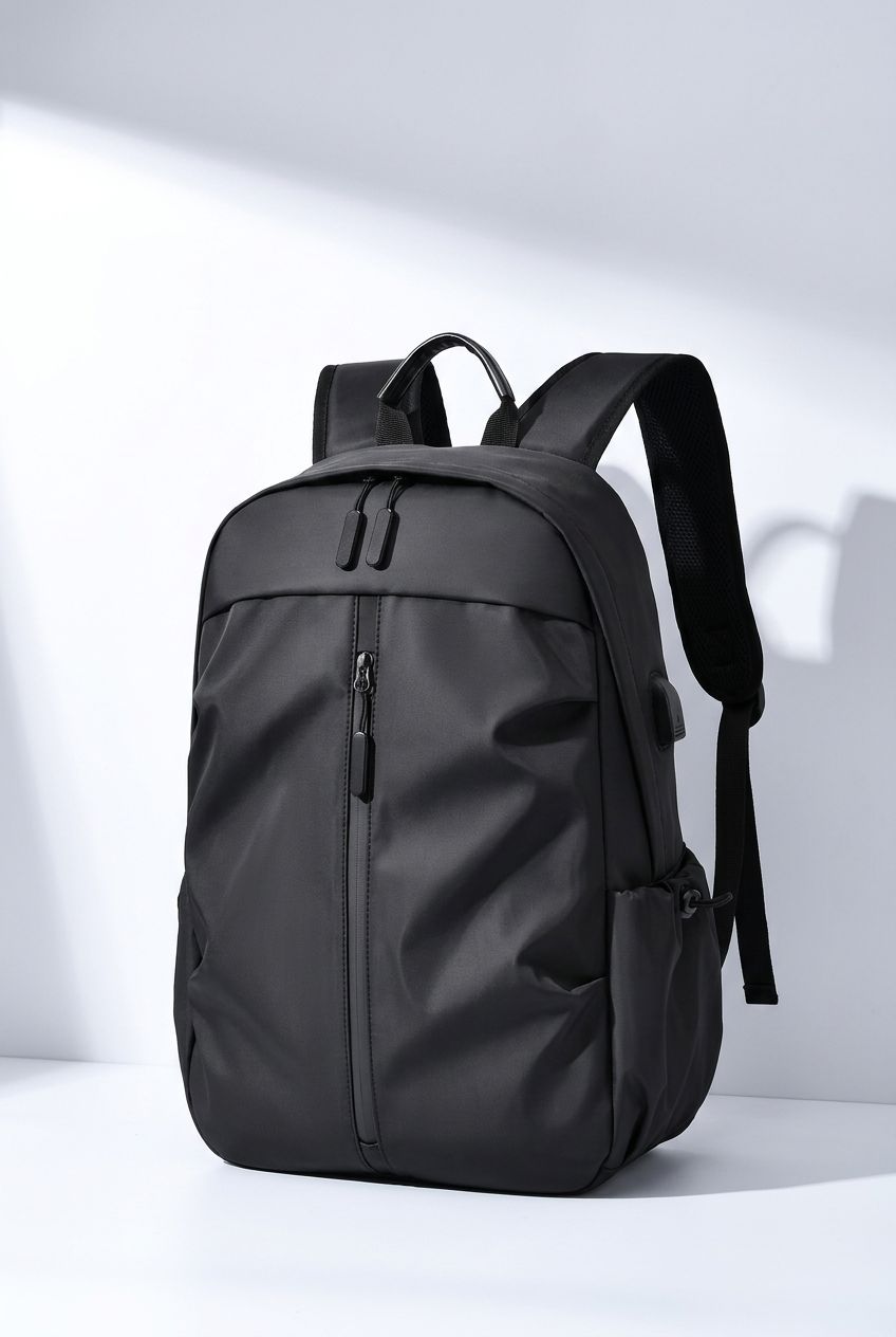 Men Business Backpack in a professional office setting.