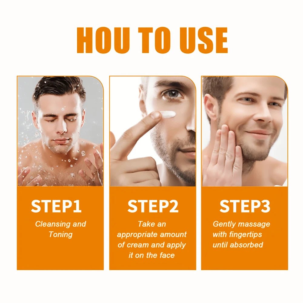 Men's Caffeine Anti - Wrinkle Power Cream - Firm & Hydrate - MENLOFT LLC