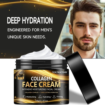 Men's Collagen Firming Moisturizer - Ageless Confidence - MENLOFT LLC