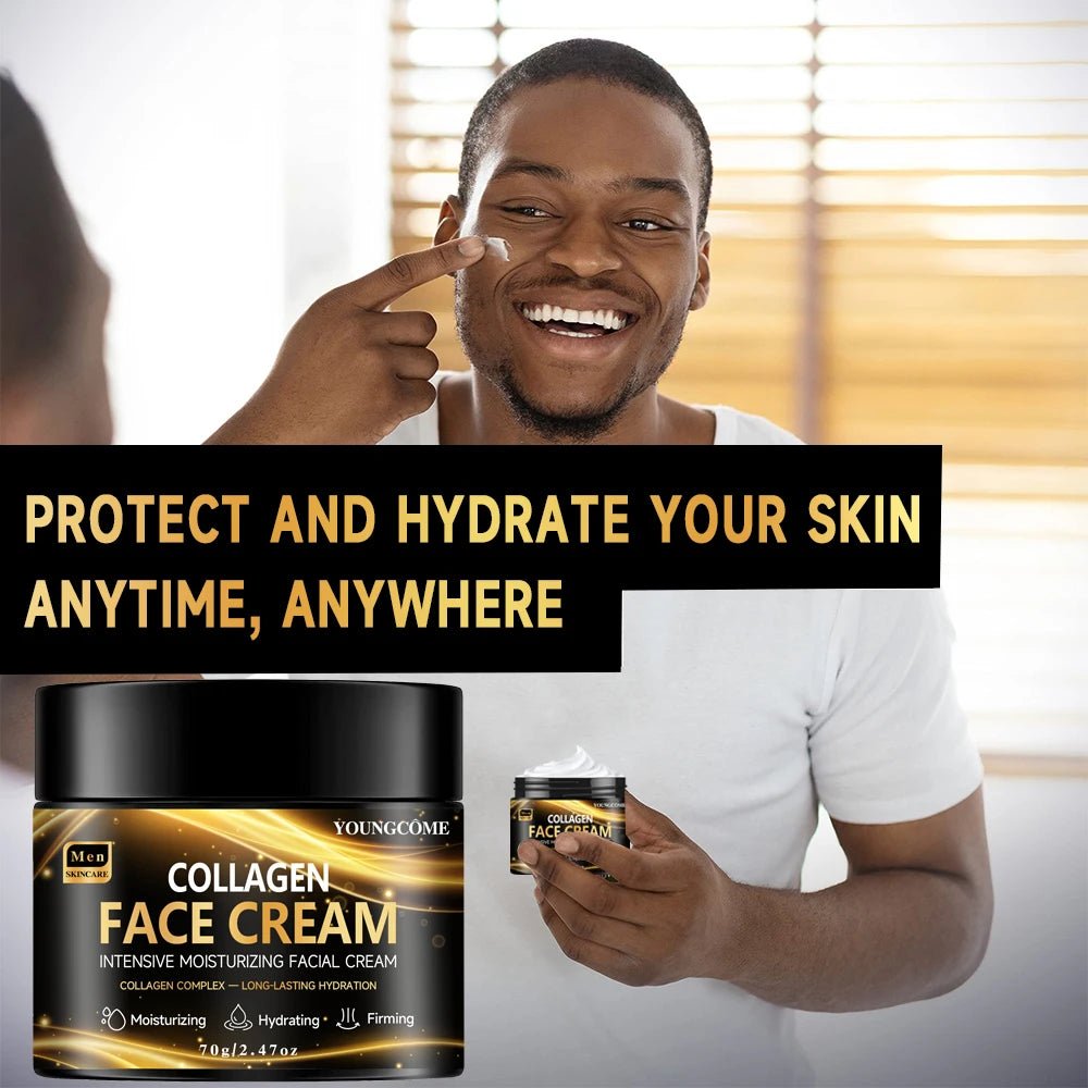 Men's Collagen Firming Moisturizer - Ageless Confidence - MENLOFT LLC