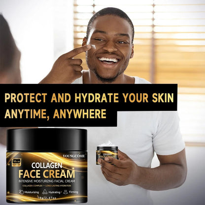 Men's Collagen Firming Moisturizer - Ageless Confidence - MENLOFT LLC