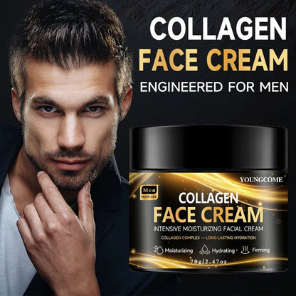 Men's Collagen Firming Moisturizer - Ageless Confidence - MENLOFT LLC