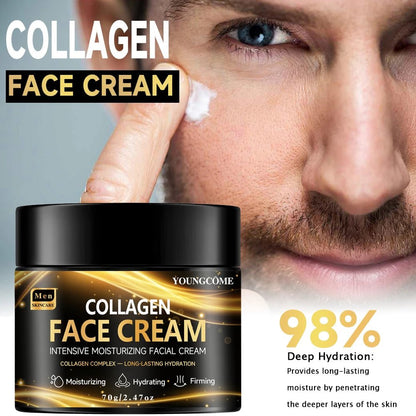 Men's Collagen Firming Moisturizer - Ageless Confidence - MENLOFT LLC
