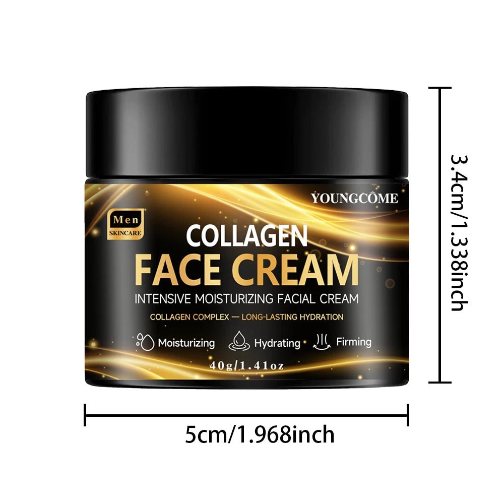 Men's Collagen Firming Moisturizer - Ageless Confidence - MENLOFT LLC