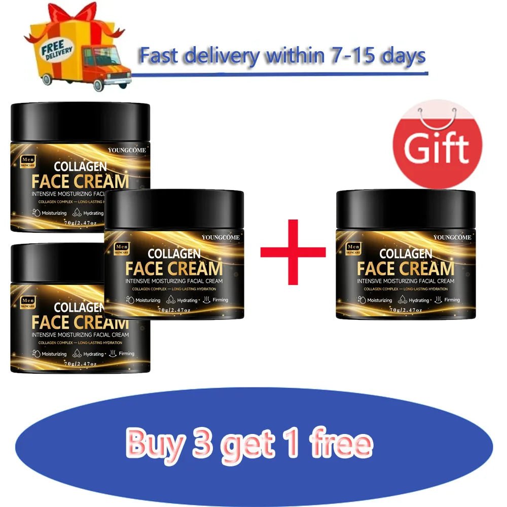 Men's Collagen Firming Moisturizer - Ageless Confidence - MENLOFT LLC