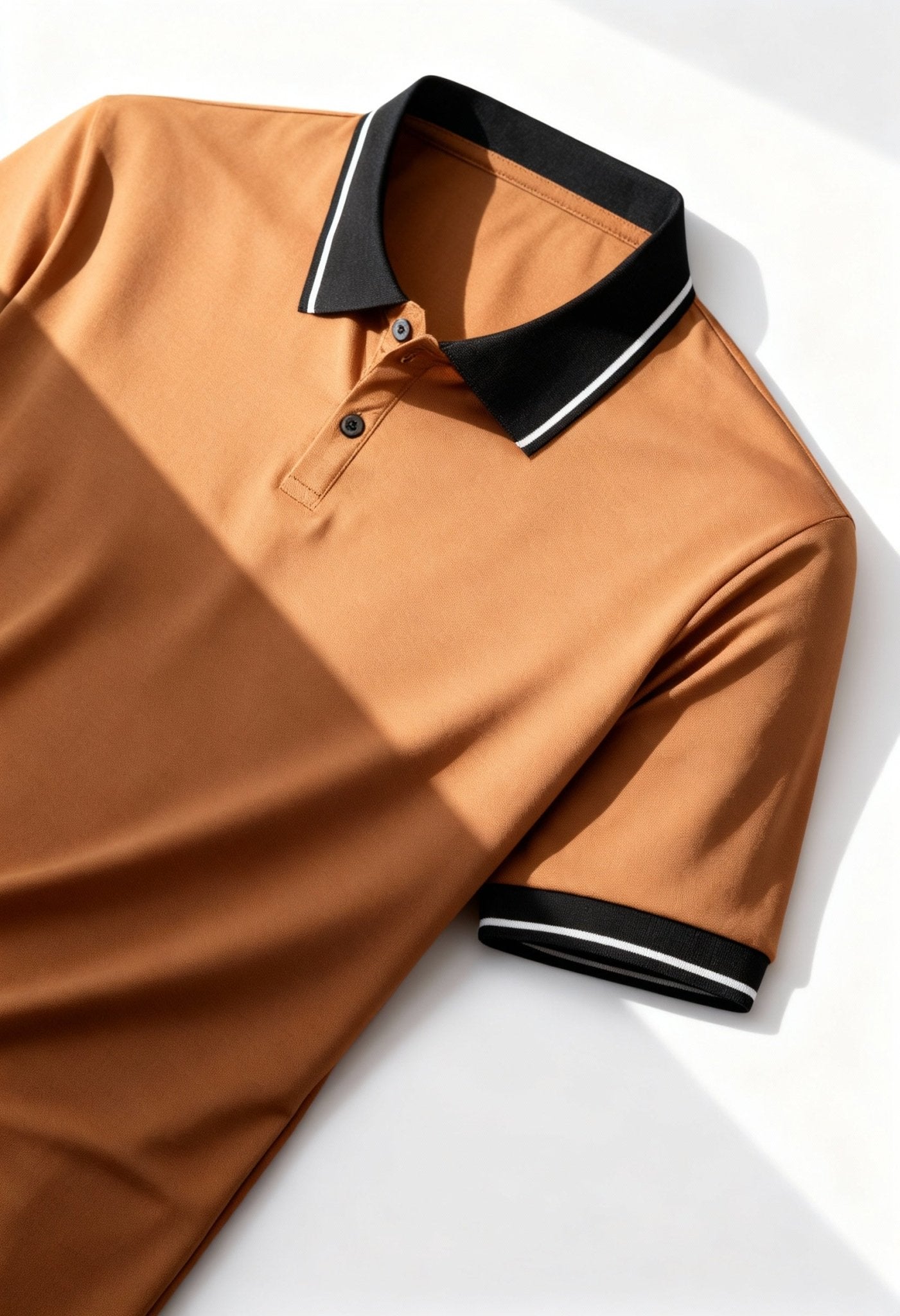 Men's Elegant Short Sleeve Polo Shirt - Menloft