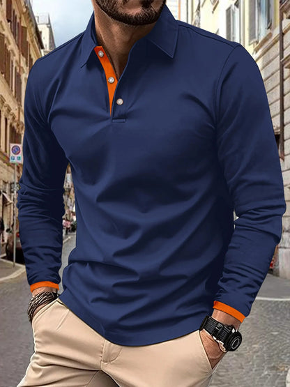 Men's Elegant Slim - Fit Polo Shirt - Menloft