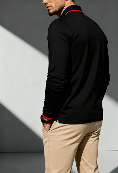 Men's Elegant Slim - Fit Polo Shirt - Menloft