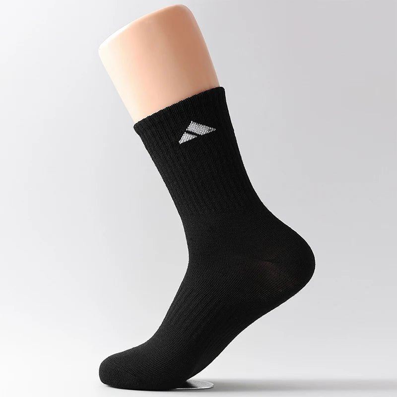 Men's Elite Comfort Crew Socks - Breathable Style Boost - MENLOFT LLC
