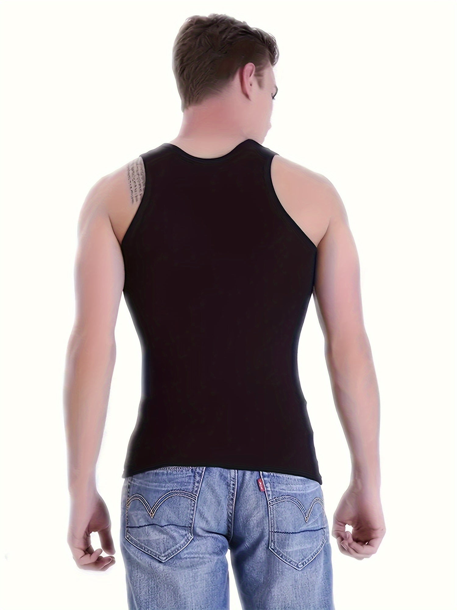 Men's Essential 5 - Pack Breathable Tank Tops - Menloft
