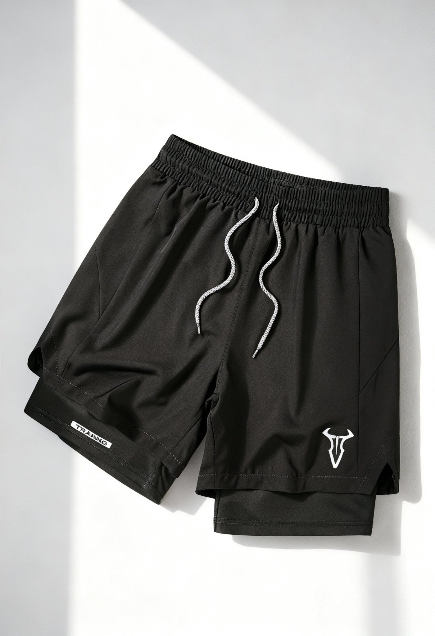 Men's Geometric Shaping Sports Shorts with Pockets - Menloft