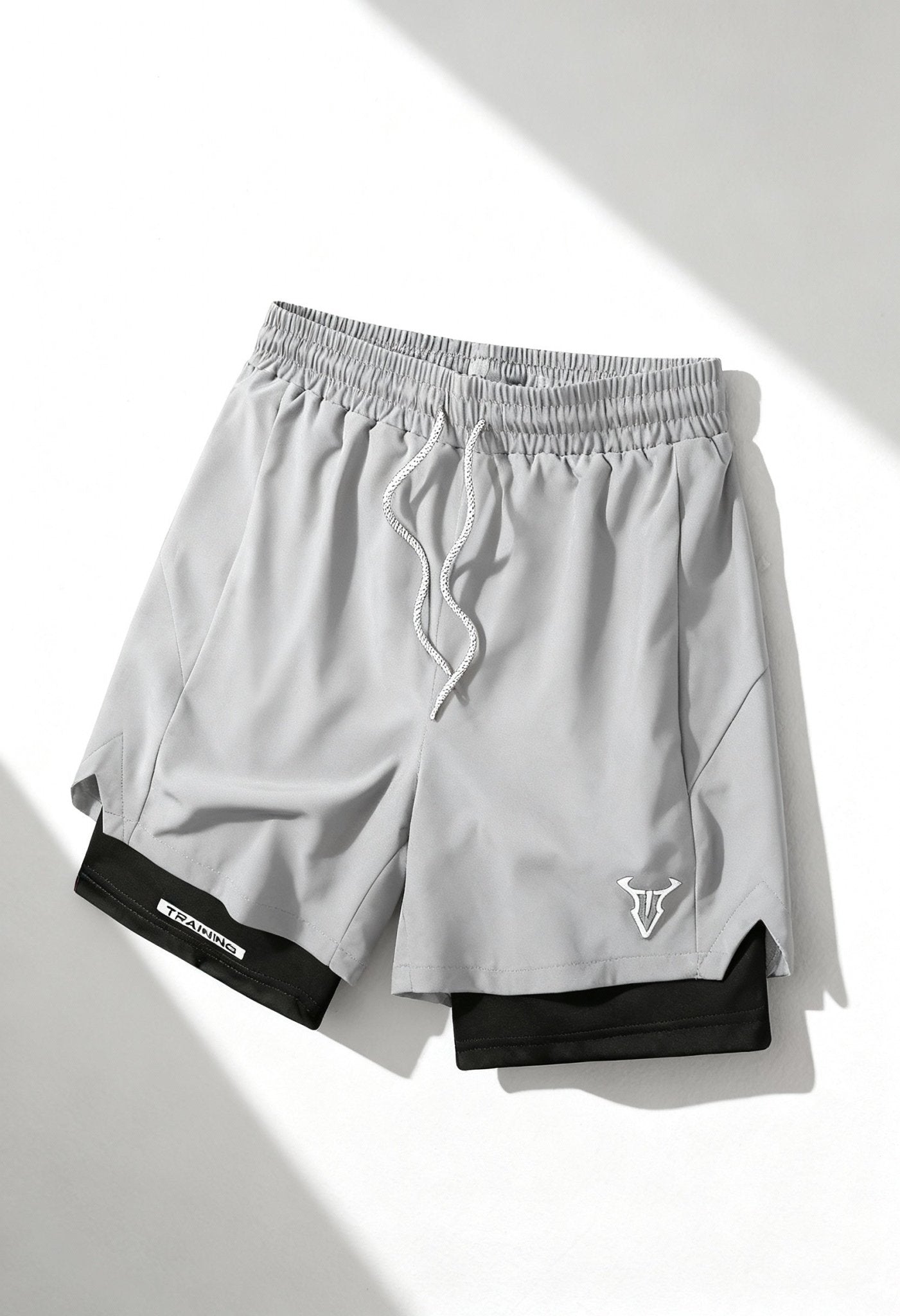 Men's Geometric Shaping Sports Shorts with Pockets - Menloft