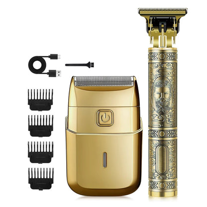 Men's Grooming Excellence: Precision 2 - in - 1 Trimmer Kit - MENLOFT LLC