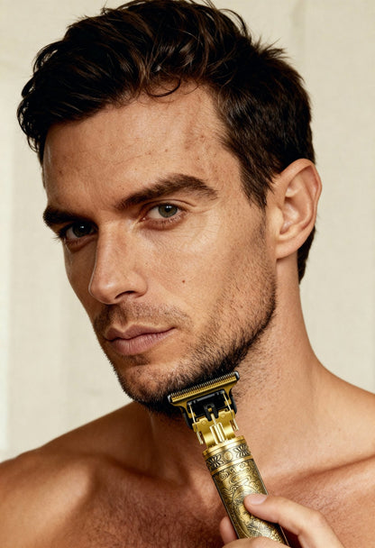 men’s grooming kit razor detail Menloft