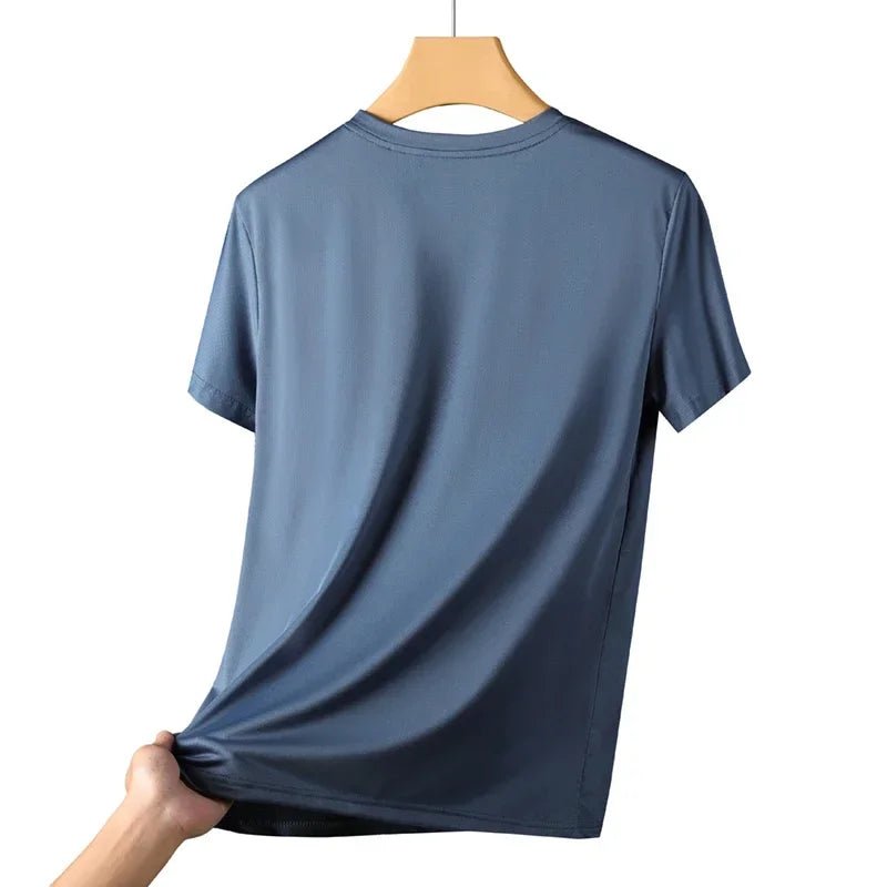 Men's Ice Silk Quick Dry T-Shirt - Cool Comfort for Active Men - MENLOFT LLC