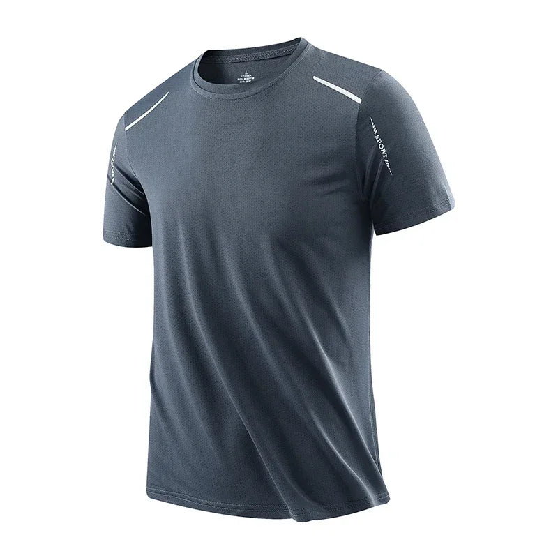 Men's Ice Silk Quick Dry T-Shirt - Cool Comfort for Active Men - MENLOFT LLC
