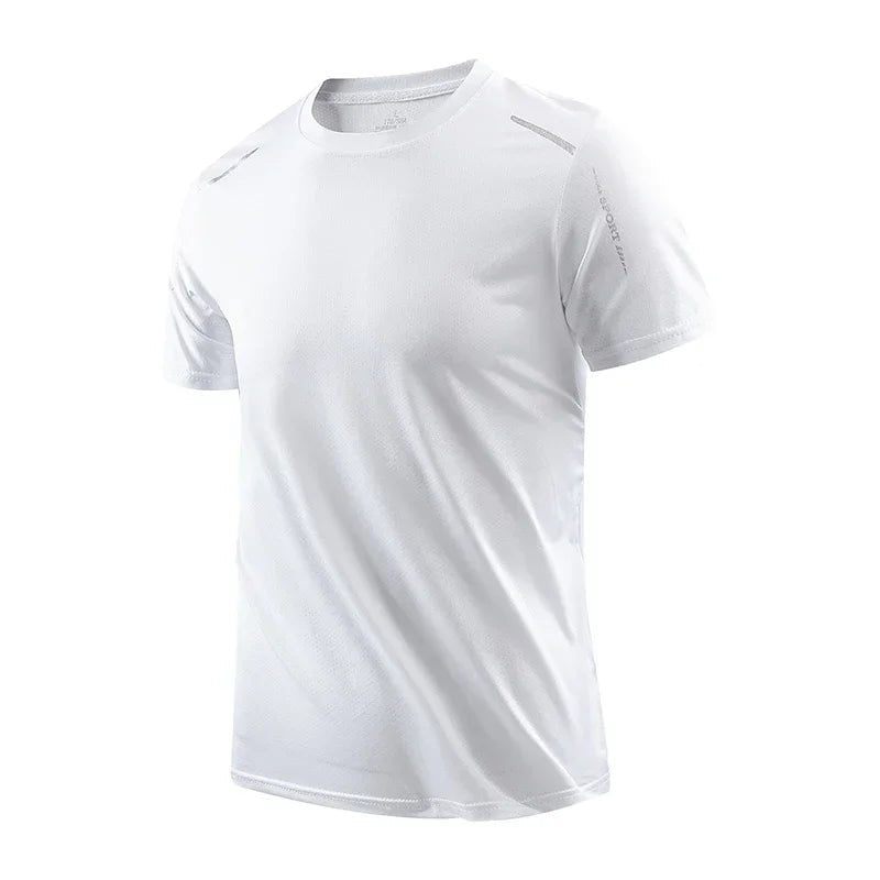 Men's Ice Silk Quick Dry T-Shirt - Cool Comfort for Active Men - MENLOFT LLC