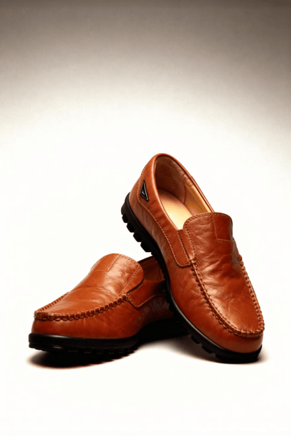 men’s leather loafers Menloft main image