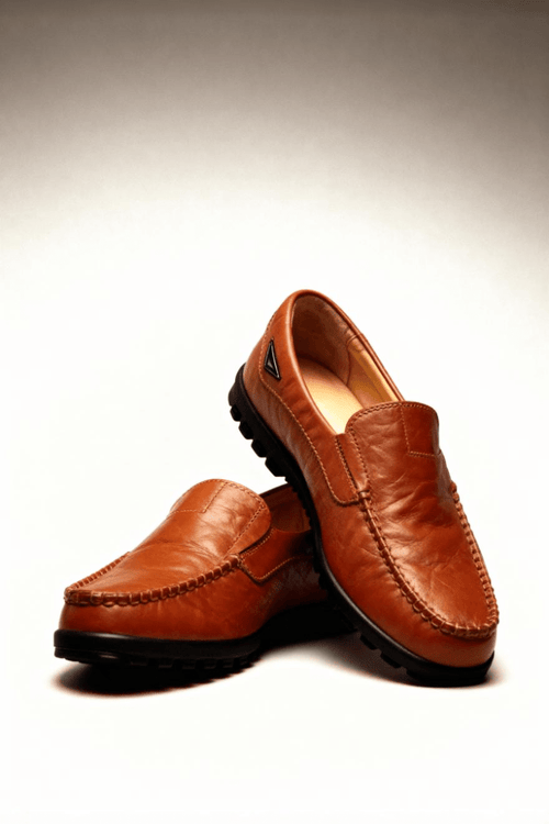 men’s leather loafers Menloft main image